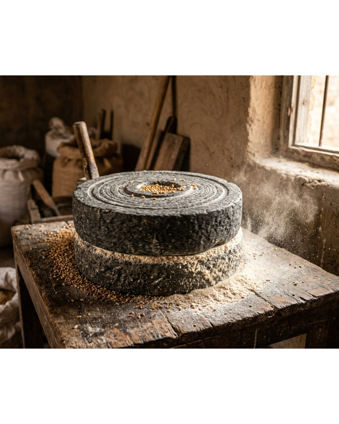 Cold stone milling process